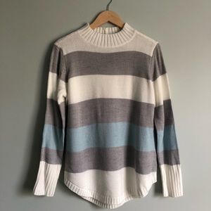 Multicolored Bold Stripe Sweater